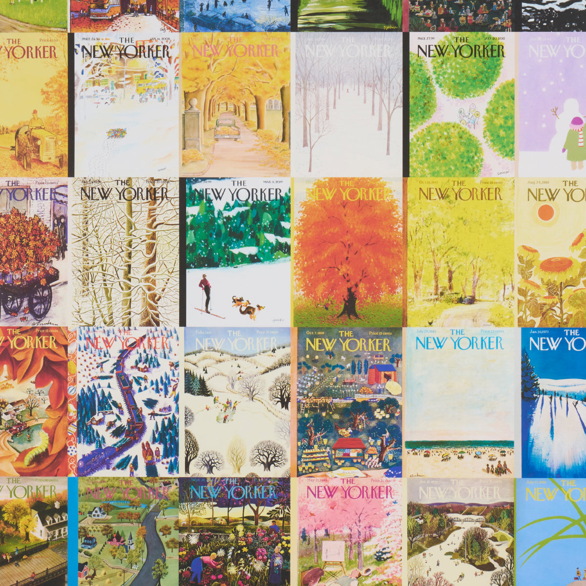 Schumacher | The New Yorker Seasonal Covers wallcovering - 5016180