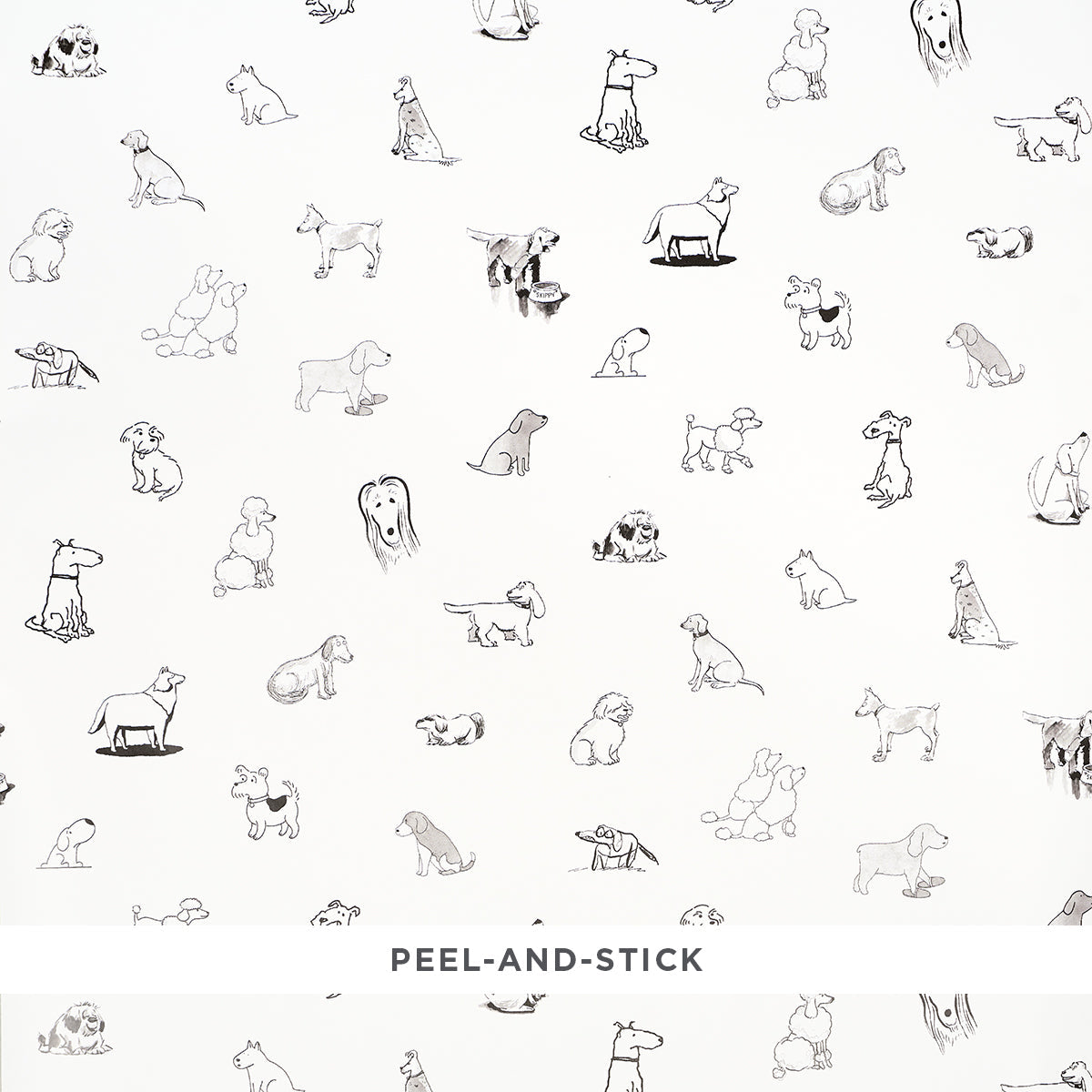 Schumacher | Good Dogs Everywhere wallcovering - 5016300