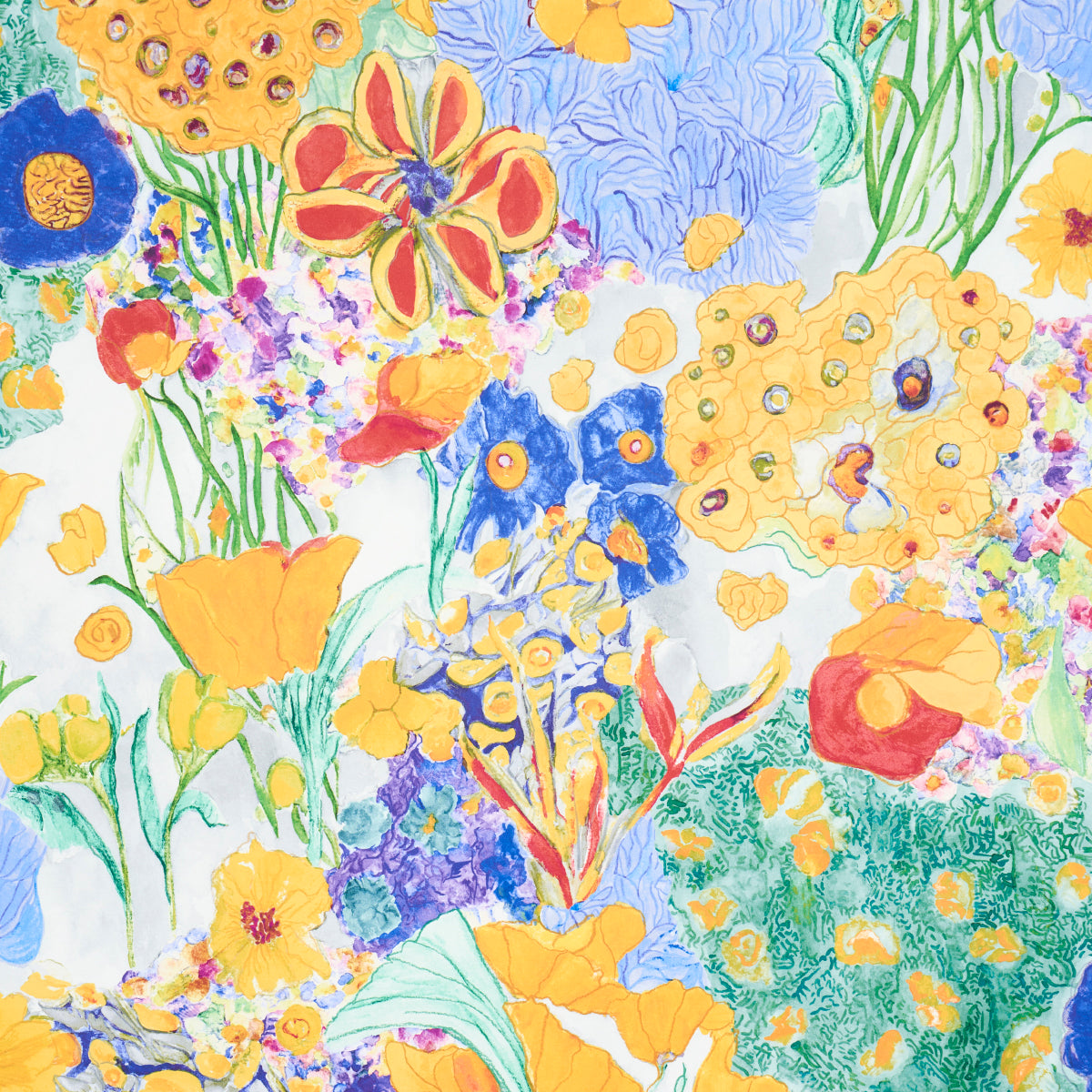 Schumacher | Frank's Garden wallcovering - 5016420