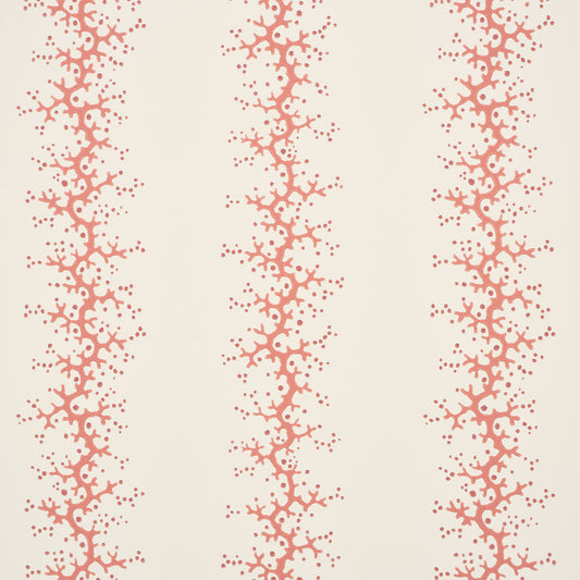 Schumacher | Coral Stripe wallcovering - 5016450