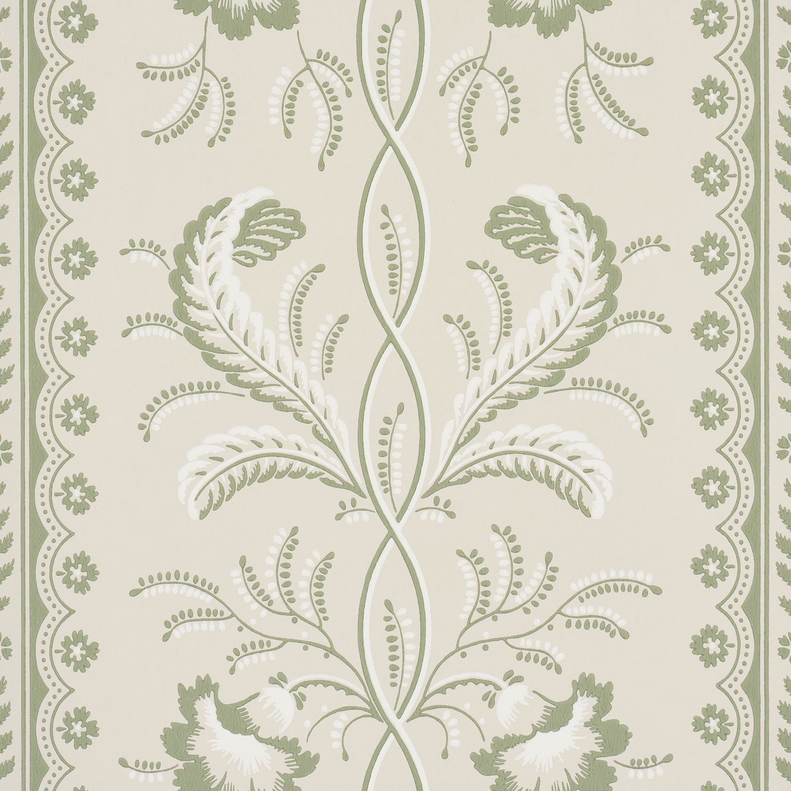 Schumacher | Bell Flowers wallcovering - 5016491