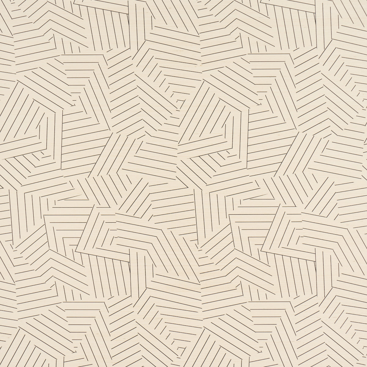 Schumacher | Deconstructed Stripe Sisal wallcovering - 5016580