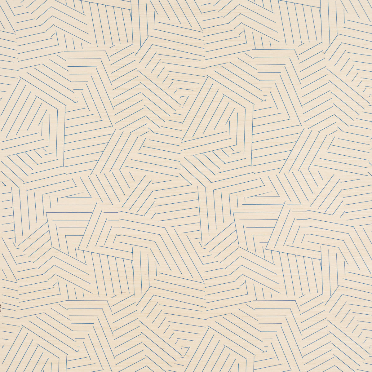 Schumacher | Deconstructed Stripe Sisal wallcovering - 5016581