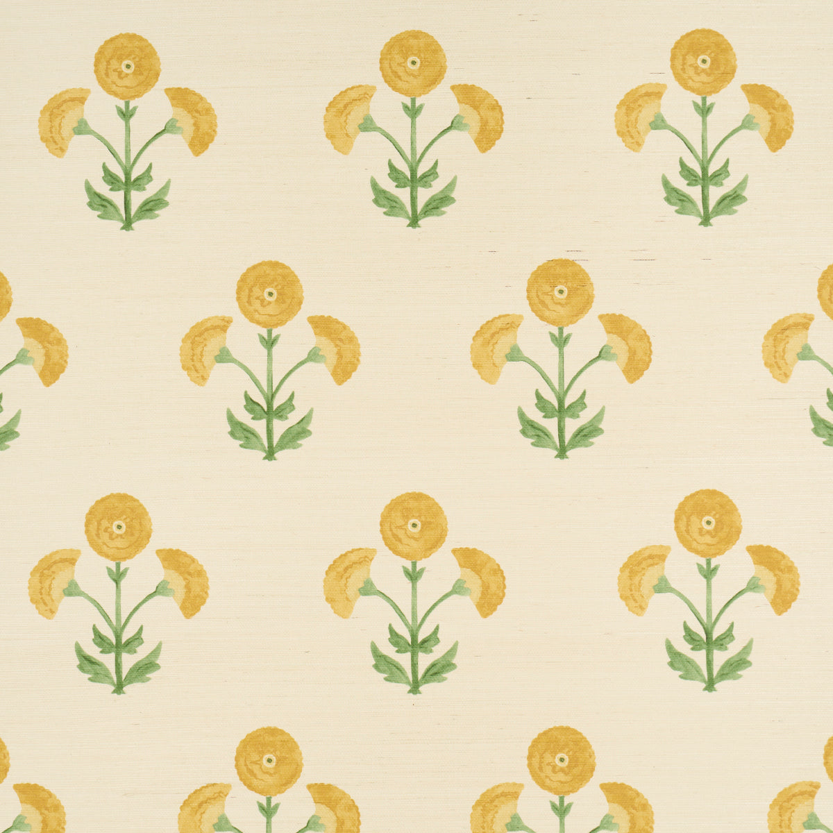 Schumacher | Saranda Flower Sisal wallcovering - 5016670