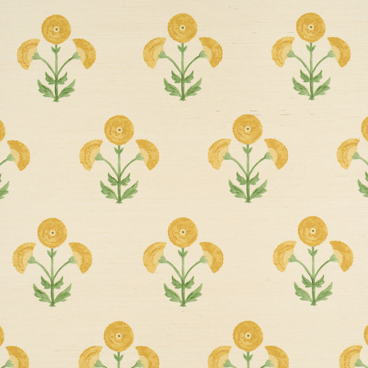 Schumacher | Saranda Flower Sisal wallcovering - 5016670