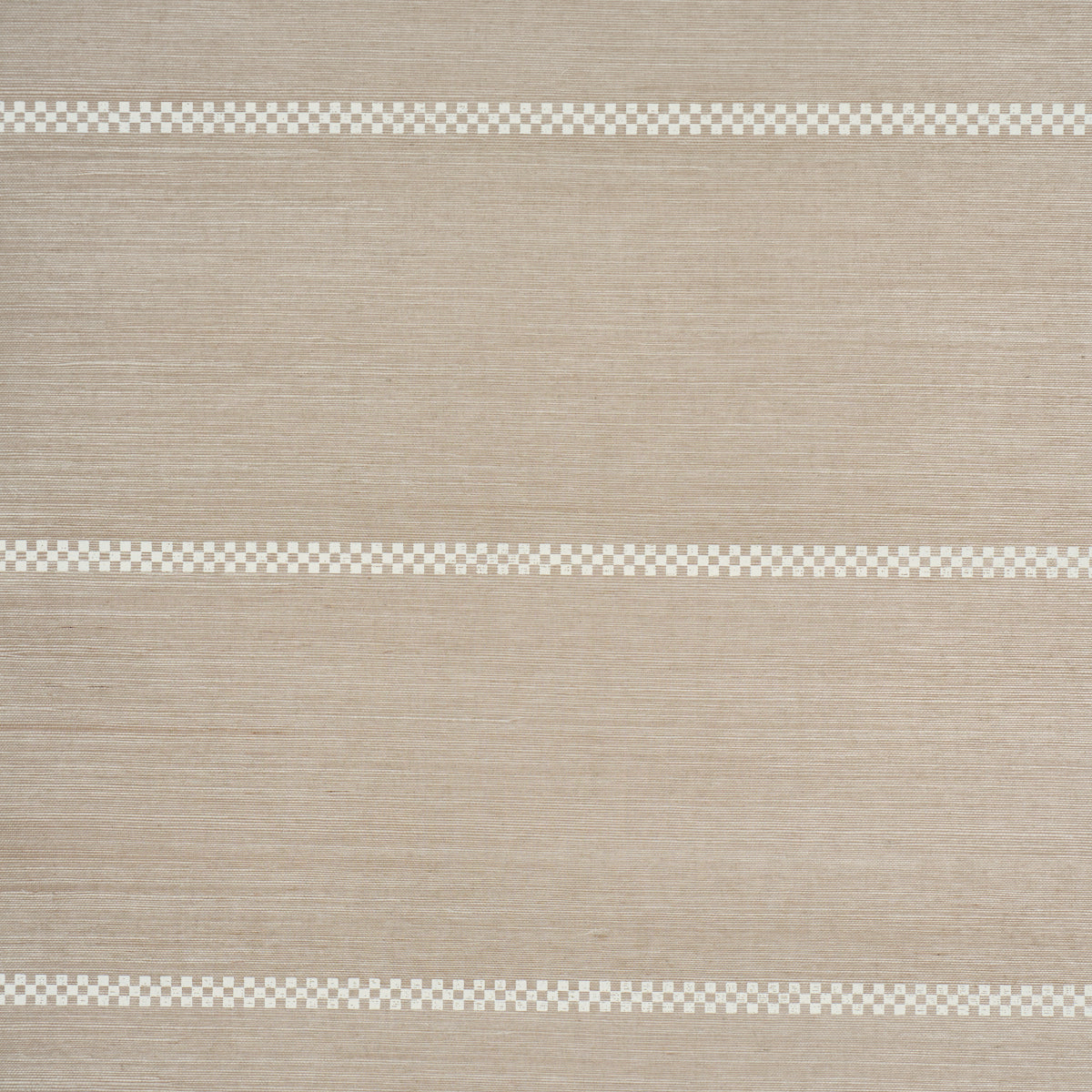 Schumacher | Checkered Stripe Sisal wallcovering - 5016750