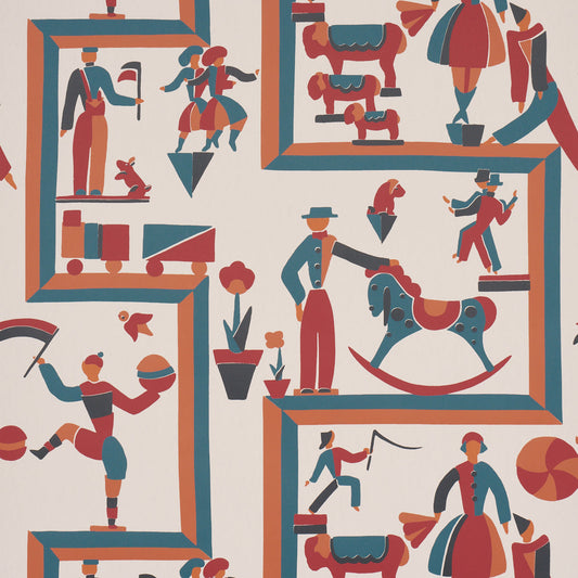 Schumacher | Vally Circus wallcovering - 5016790