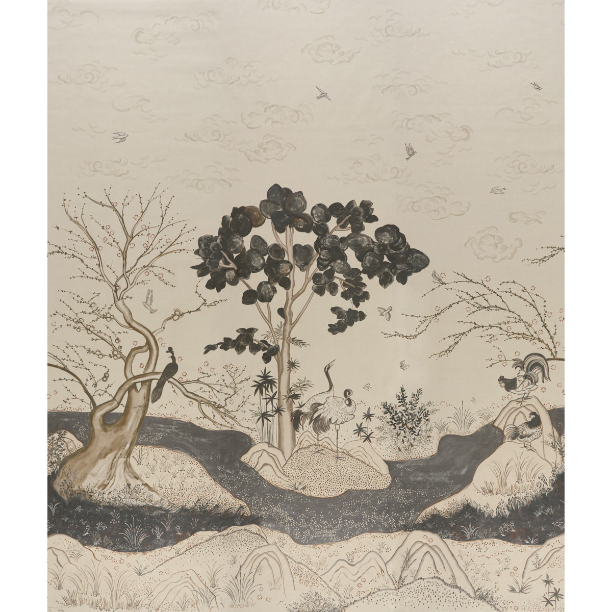 Schumacher | Birdsong 3 Panel Set wallcovering - 5017110