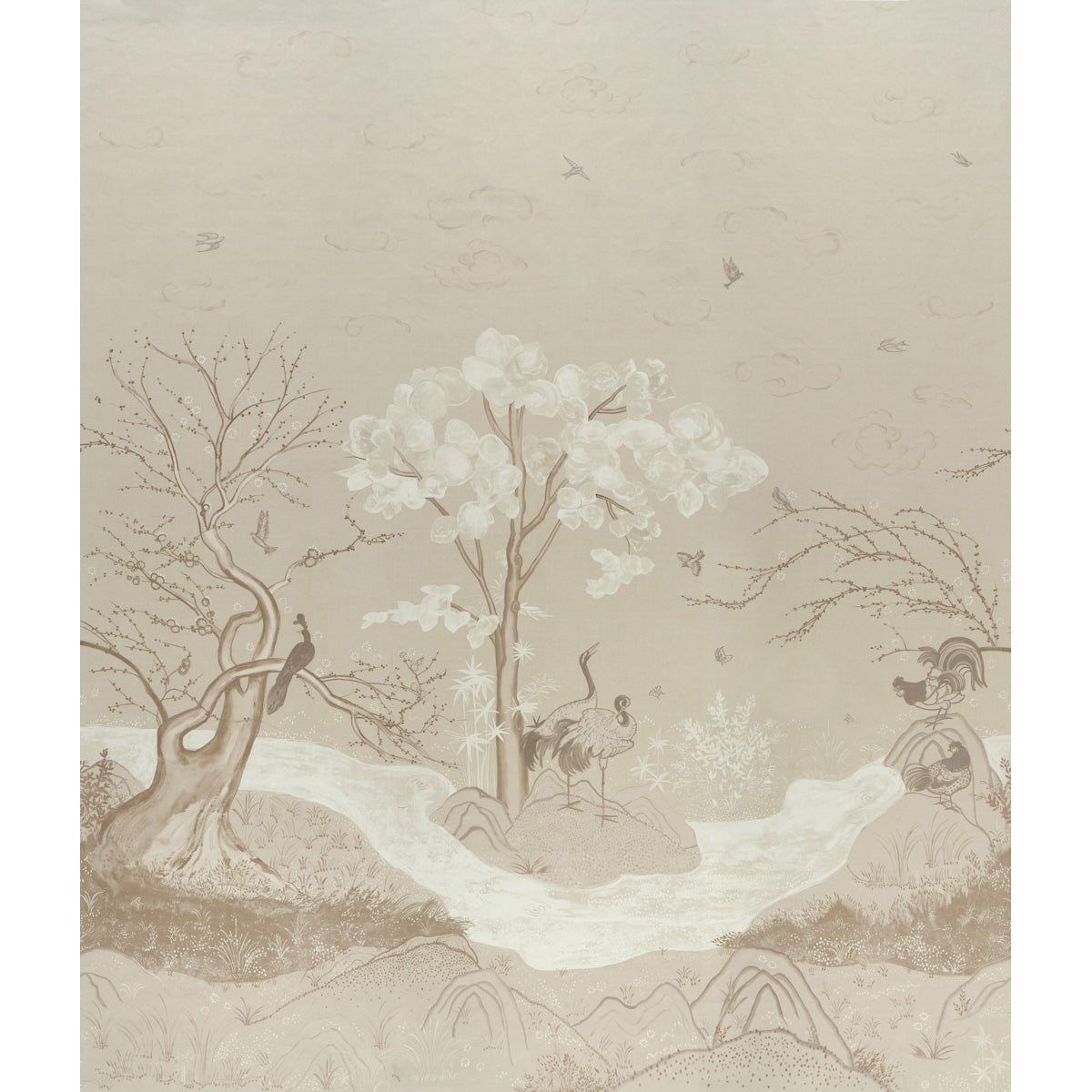 Schumacher | Birdsong 3 Panel Set wallcovering - 5017111