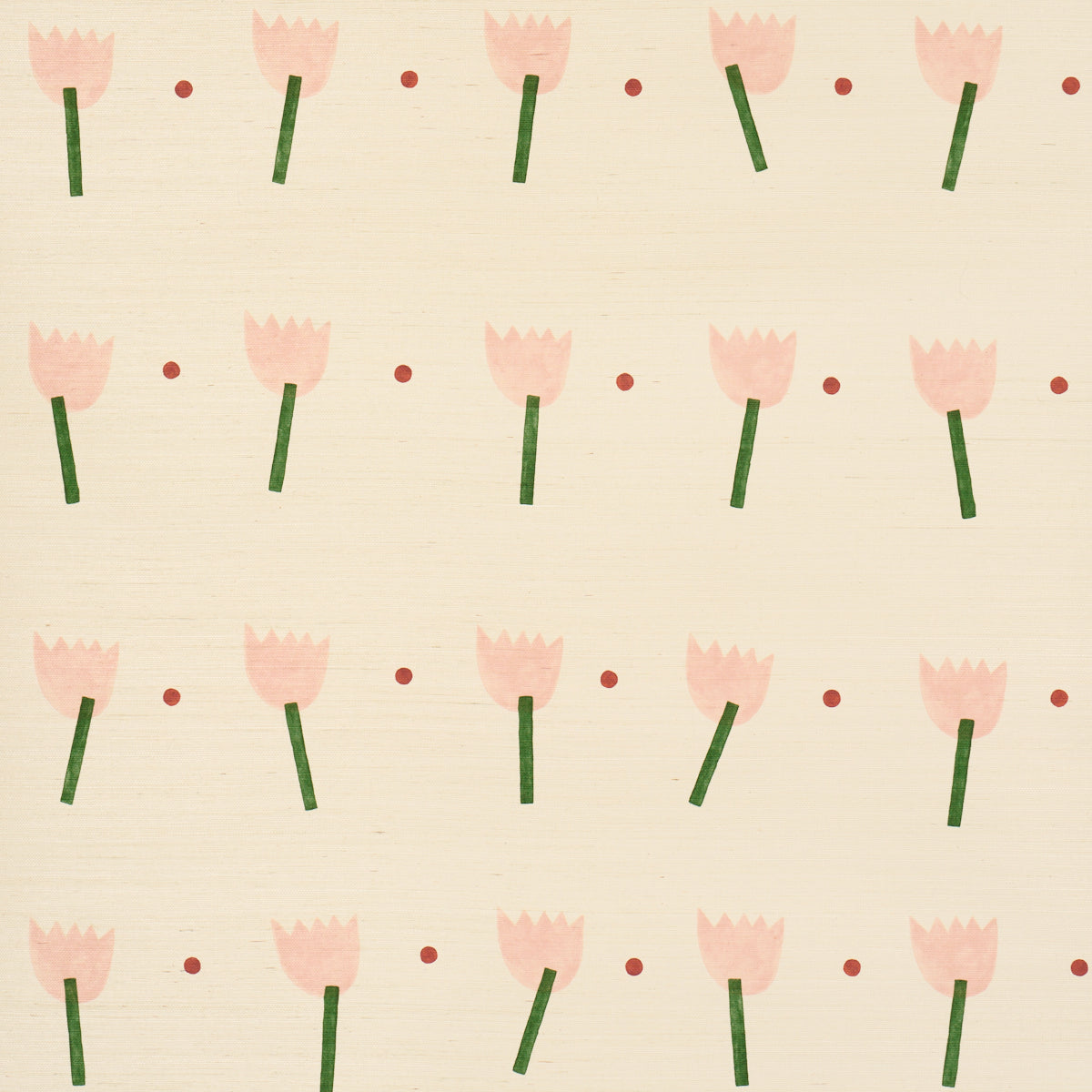 Schumacher | Tulip Play Sisal wallcovering - 5017600