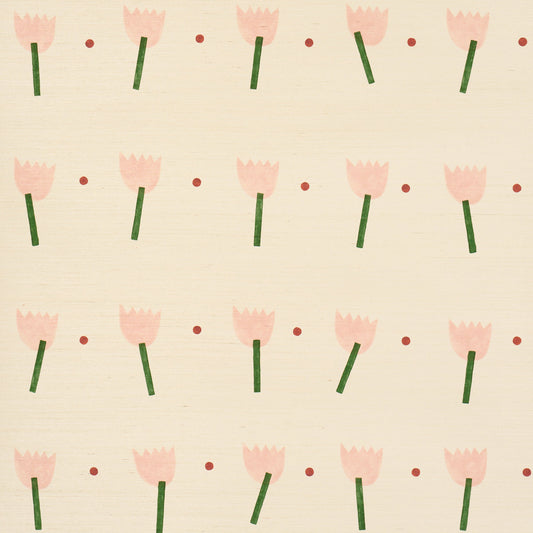 Schumacher | Tulip Play Sisal wallcovering - 5017600