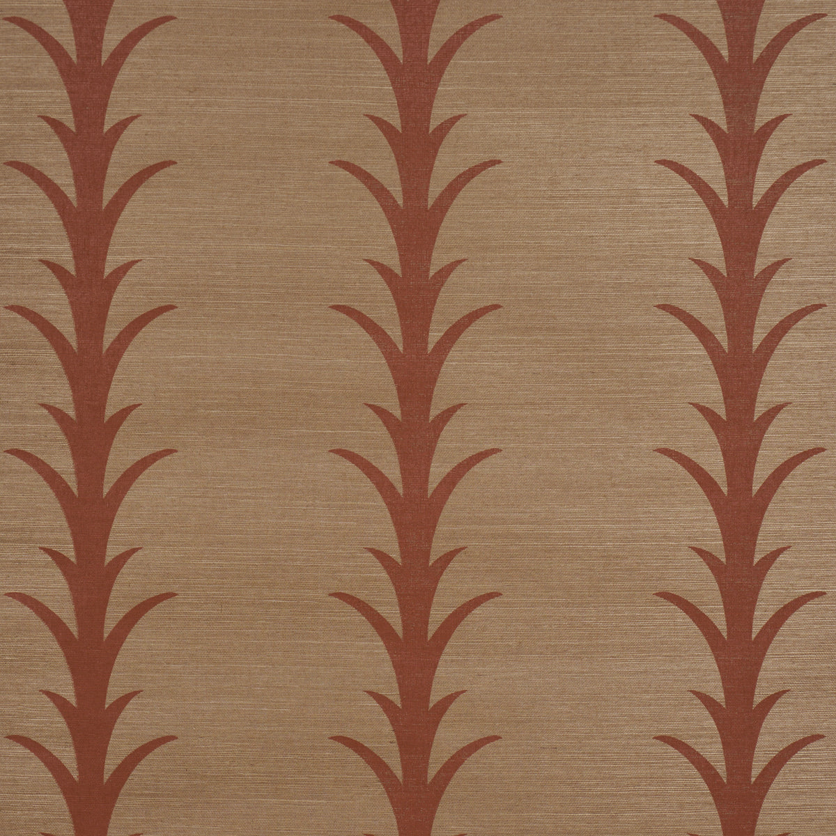 Schumacher | Acanthus Stripe Sisal wallcovering - 5017651