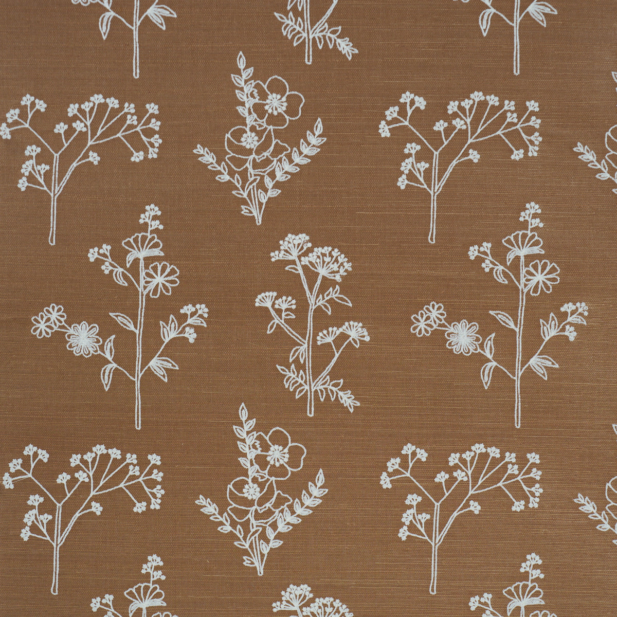 Schumacher | Lisbeth Embroidered Sisal wallcovering - 5017911