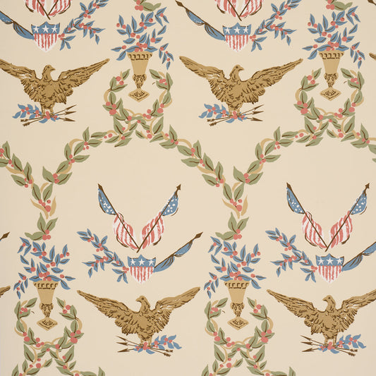 Schumacher | Liberty's Laurels wallcovering - 5018440