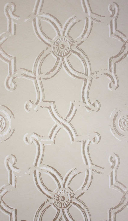 Nina Campbell | Ornella wallcovering - NCW4006-01