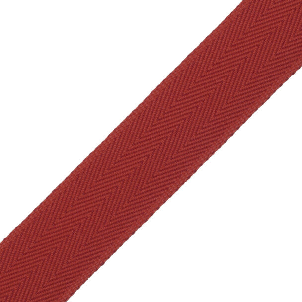 1.5" Printemps Chevron Border - Merlot