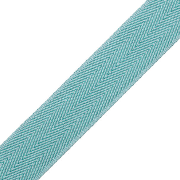 1.5" Printemps Chevron Border - Aloe