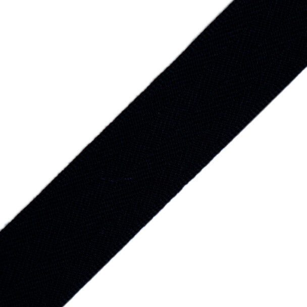 1.5" Printemps Chevron Border - Ebony