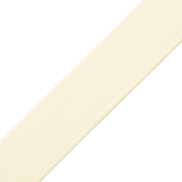 1.5" Printemps Chevron Border - Ivory