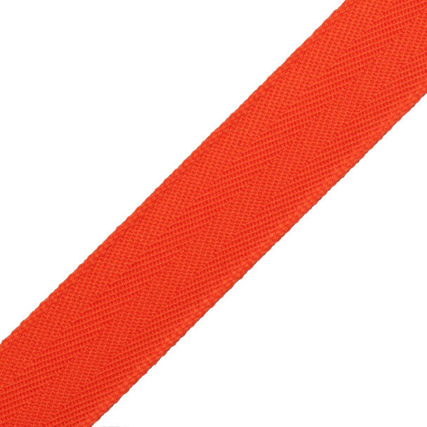 1.5" Printemps Chevron Border - Mandarin