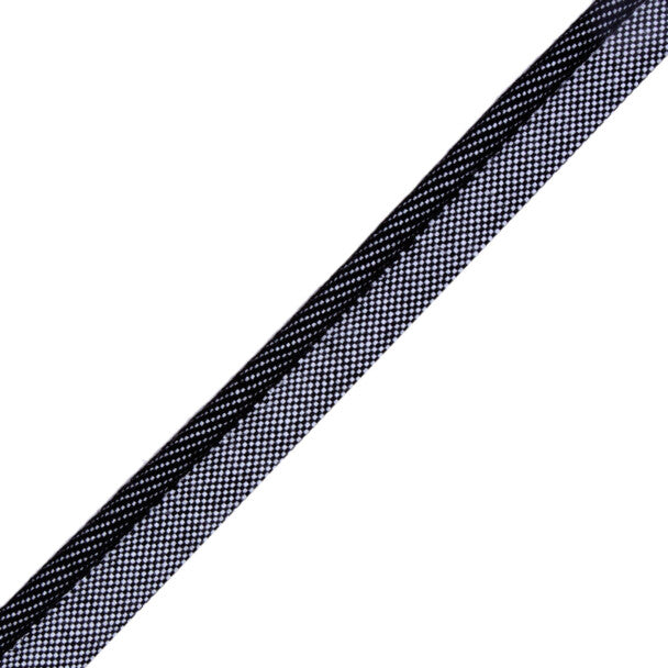 1/4" Printemps Woven Piping - Zebra