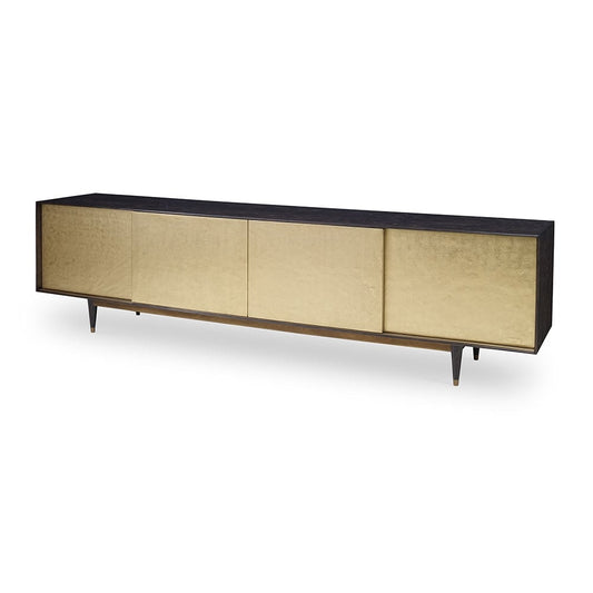 Gorky Cabinet Large Raw Brass