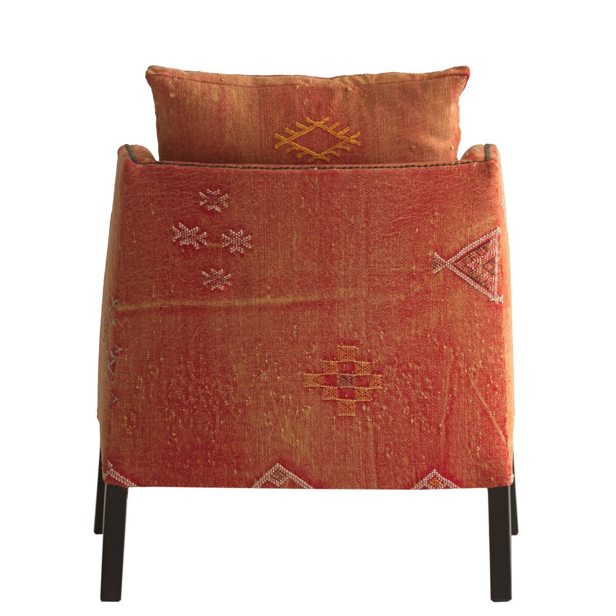 Andrew Martin Regal Chair Moroccan Orange