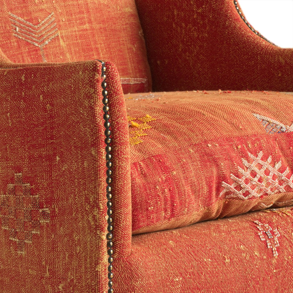 Andrew Martin Regal Chair Moroccan Orange