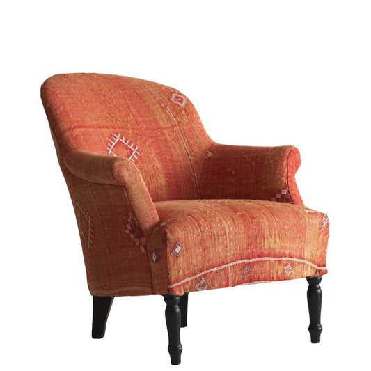 Andrew Martin Victoria Chair Moroccan Orange