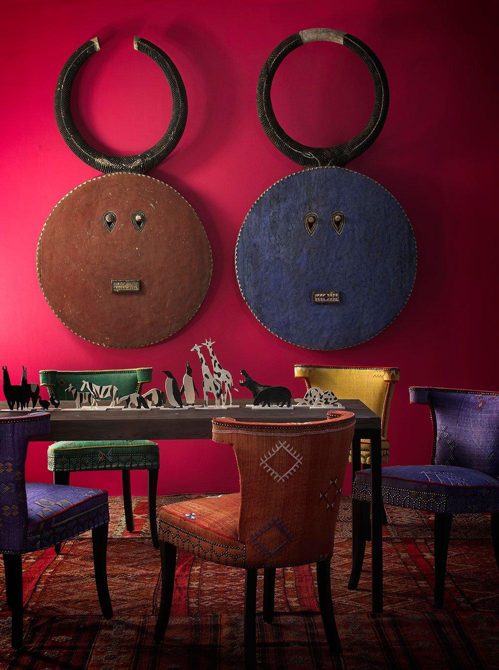 Andrew Martin Vincent Dining Chair Moroccan lifestyle