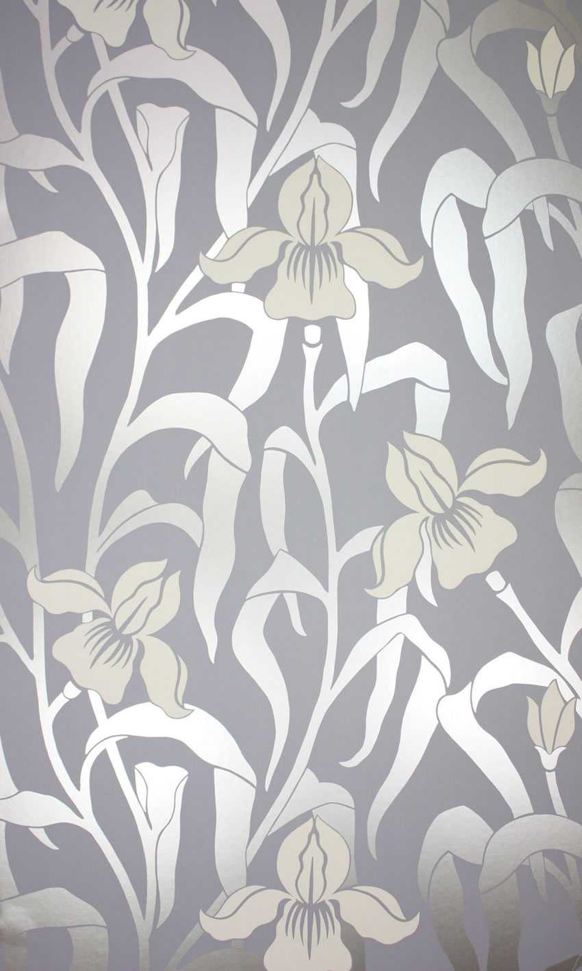 Osborne & Little | Iris wallcovering - W5730-04