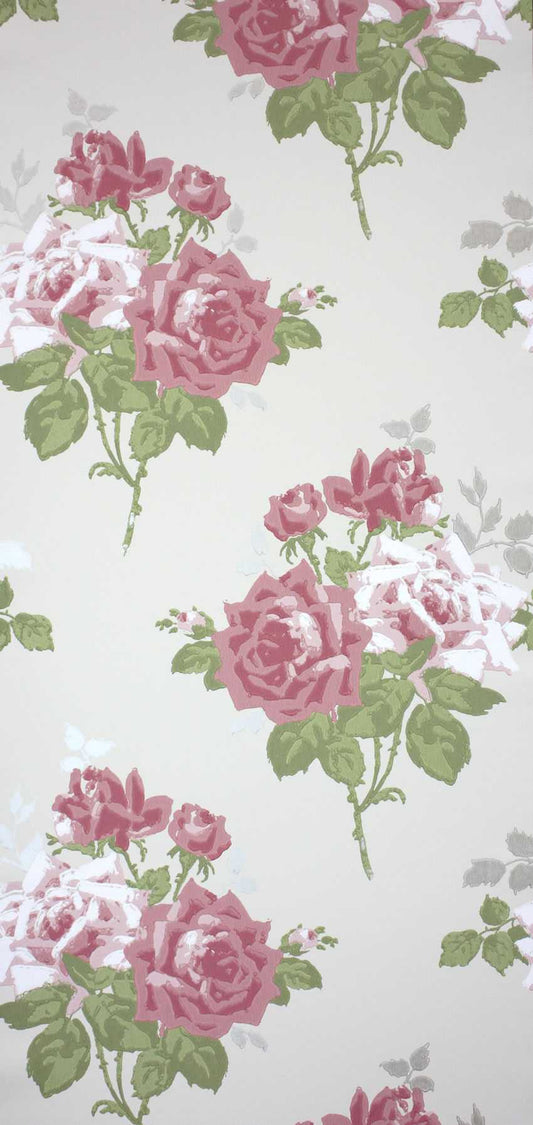 Nina Campbell | Rosa Alba wallcovering - NCW4033-02