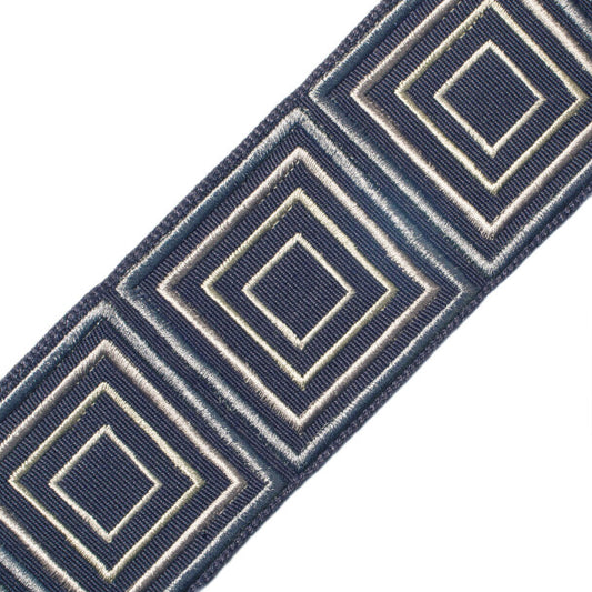 2.75" Matilde Embroidered Border - Gulf