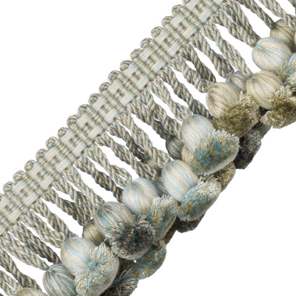 Kensington Onion Tassel Fringe - Sea Glass