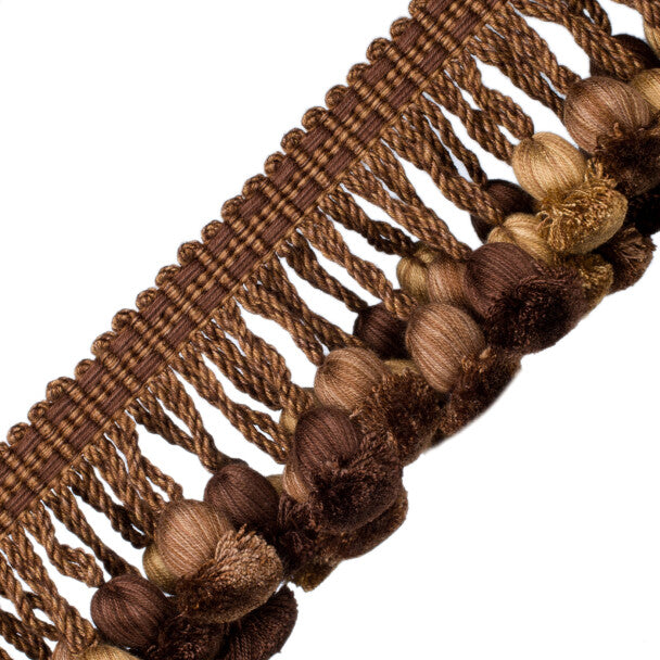 Kensington Onion Tassel Fringe - Walnut