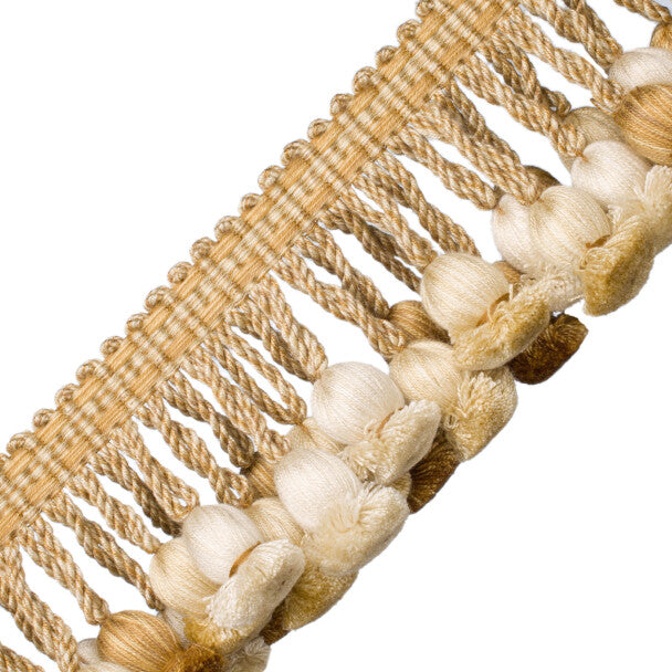 Kensington Onion Tassel Fringe - Cornsilk
