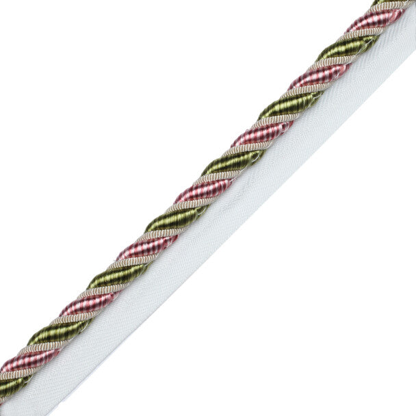 3/8" Aurelia Cord with Tape - Fleur