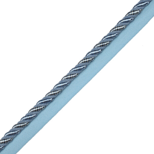 3/8" Aurelia Cord with Tape - Wedgewood