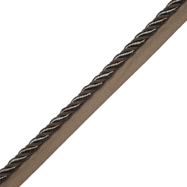 3/8" Aurelia Cord with Tape - Gris