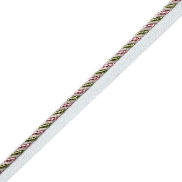 1/4" Aurelia Cord with Tape - Fleur
