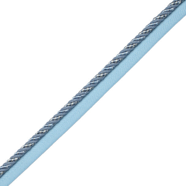 1/4" Aurelia Cord with Tape - Wedgewood