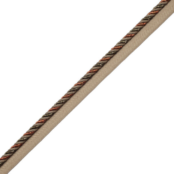 1/4" Aurelia Cord with Tape - Tea