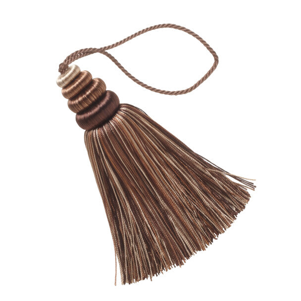 Aurelia Key Tassel - Chocolate