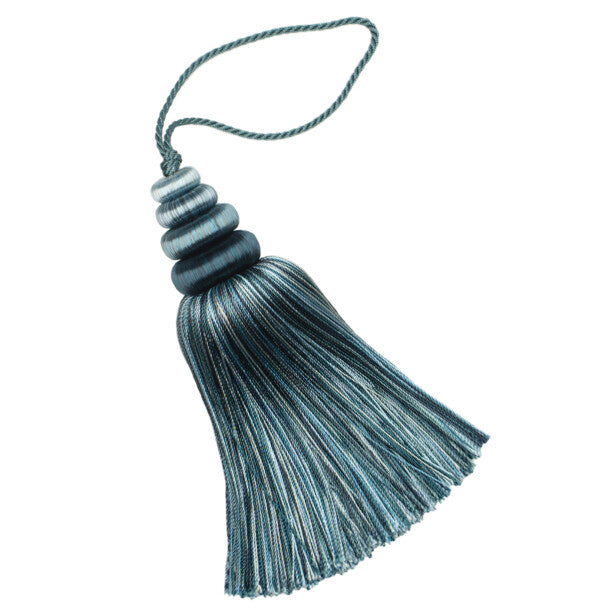 Aurelia Key Tassel - Aquamarine
