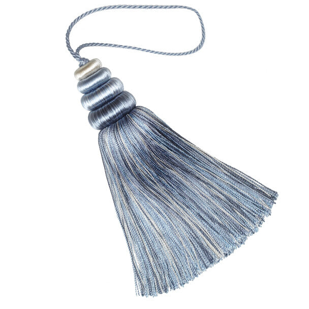 Aurelia Key Tassel - Wedgewood