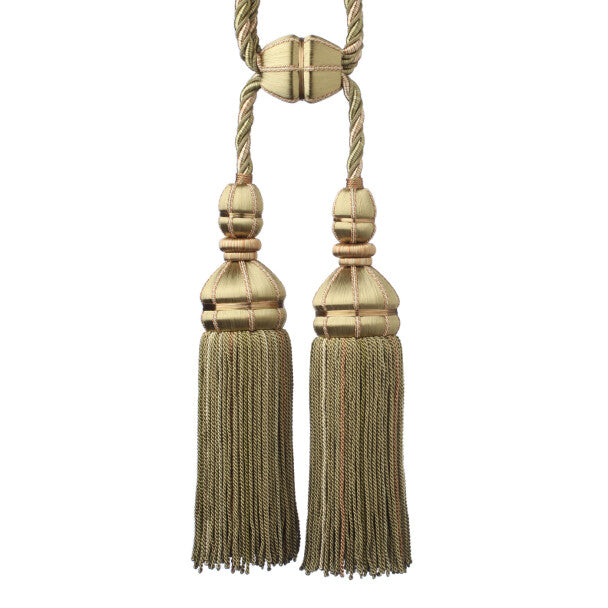 Aurelia Double Tassel Tieback - Sage