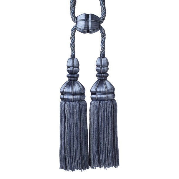 Aurelia Double Tassel Tieback - Sapphire