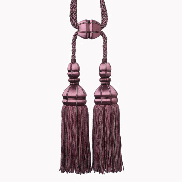 Aurelia Double Tassel Tieback - Amethyst