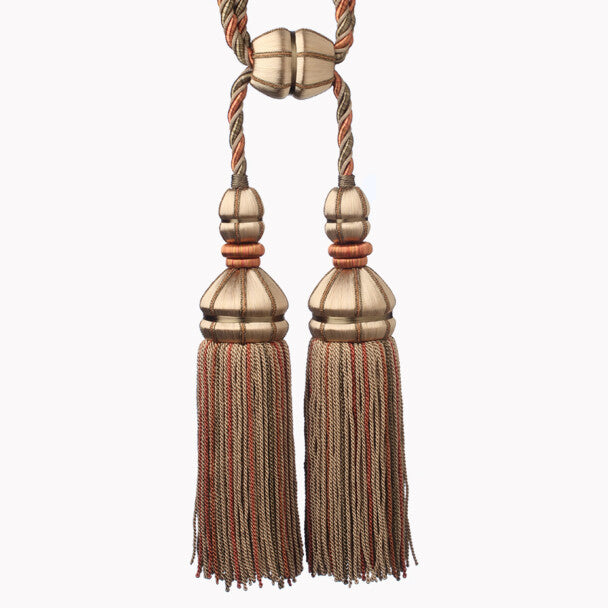 Aurelia Double Tassel Tieback - Tea