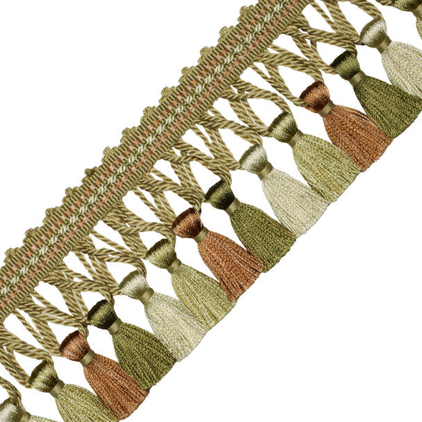 Aurelia Tassel Fringe - Sage
